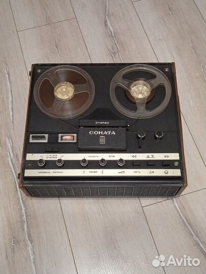 Магнитофоны катушечные Иней-302+Соната+Маяк-205