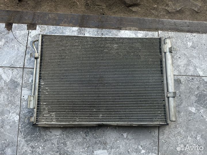 Радиатор кондиционера киа рио 3