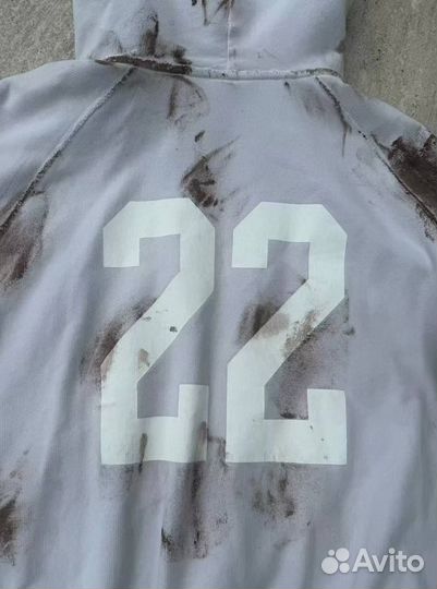 Зип худи balenciaga polo белая