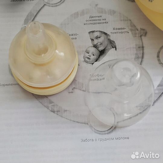 Подогреватель Medela, соска Calma и бутылочка