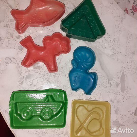 Игрушки, формочки СССР