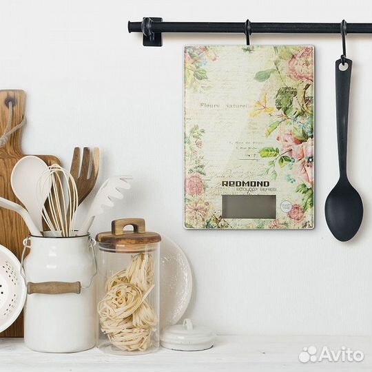 Весы кухонные redmond RS-736 Цветы