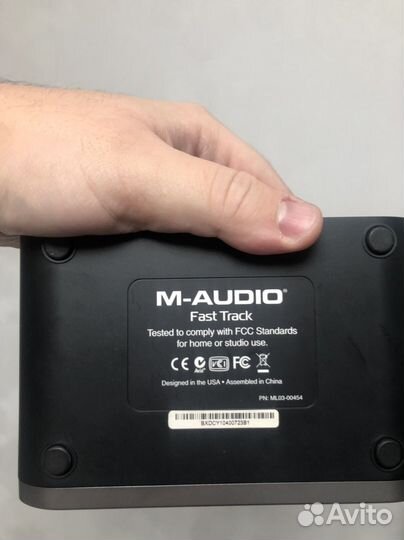 Внешняя звуковая карта usb M Audio Fast Track