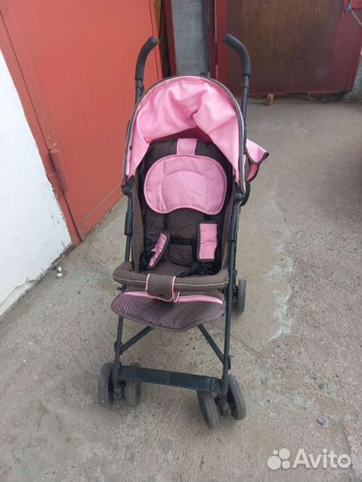 Прогулочная коляска трость бу