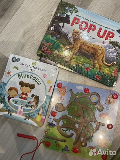 Книги и развивающая игра