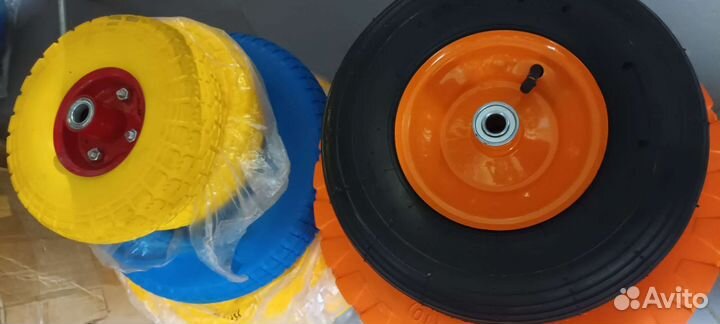 Колеса для строительных тележек