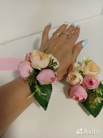 Набор для свидетелей, браслет, бутоньерка