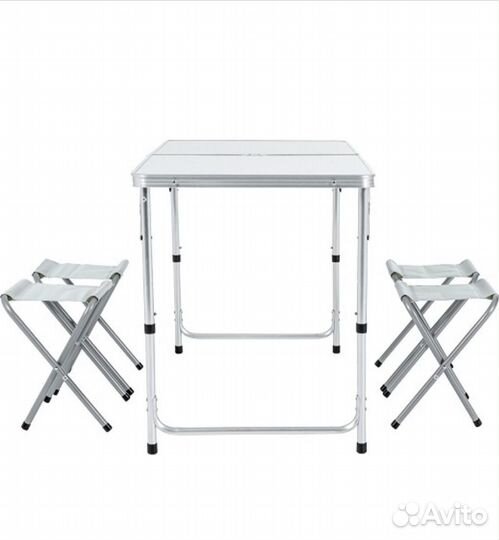 Новый туристический стол и стулья