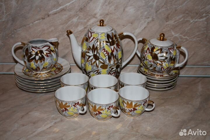 Кофейный набор фарфор лфз