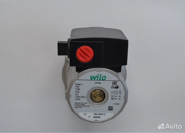 Циркуляционный насос wilo на газовый котел