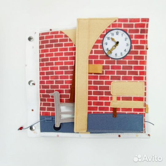 Книга Гарри Поттер из фетра и ткани для детей