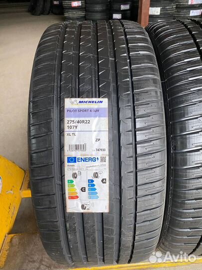 Michelin Pilot Sport 4 SUV 275/40 R22 и 315/35 R22 111Y