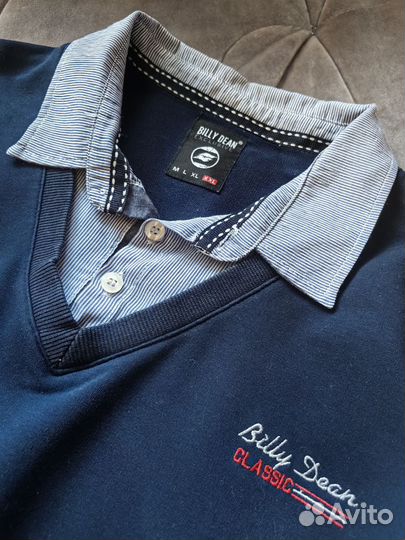 Классный джемпер-обманка на рост 170