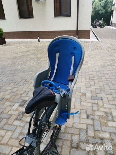 Детское велокресло заднее