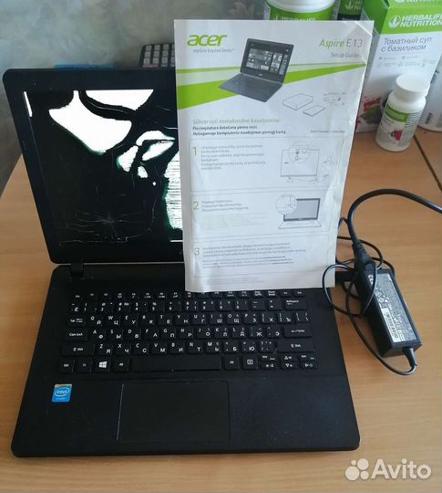 Ноутбук acer на запчасти