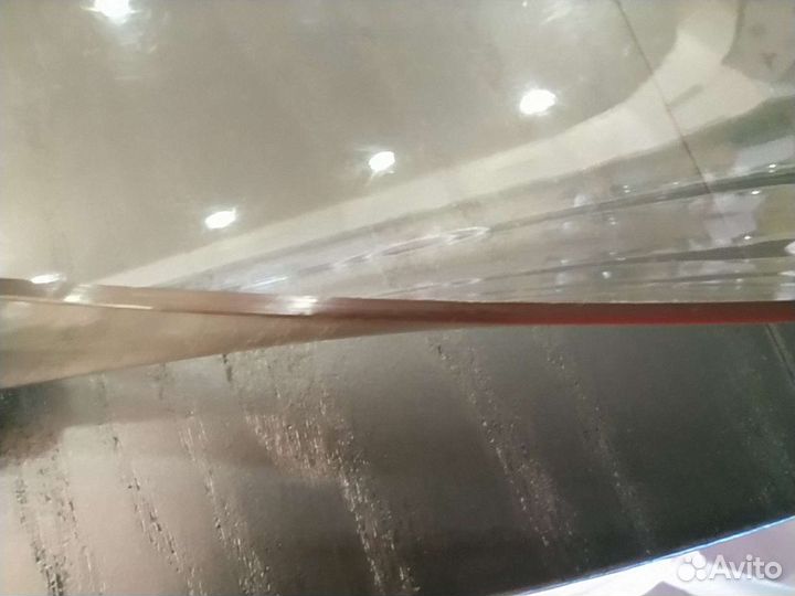 Круглая силиконовая скатерть 115см, гибкое стекло