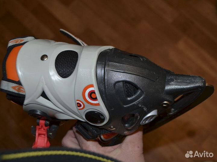 Коньки детские раздвижные 33-36 зимние