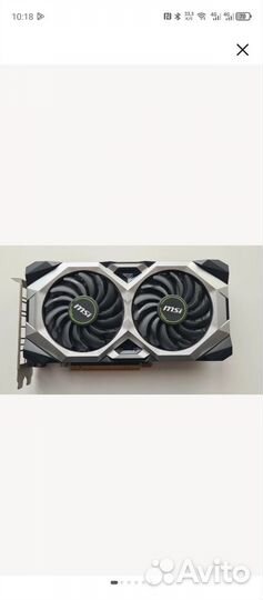 Видеокарта rtx 2060 super 8gb msi