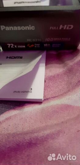 Видеокамера Panasonic HC-V210