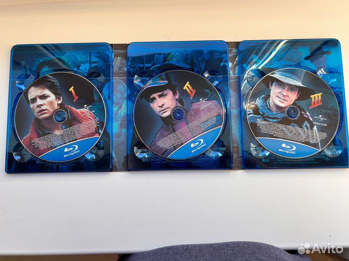 Трилогия Назад в будущее на Blu-ray, лицензия