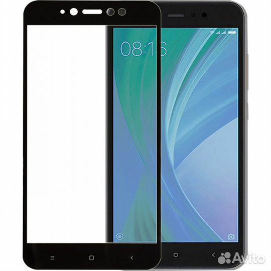 Защитное стекло 9D Xiaomi Redmi Go/Redmi 5A (черны