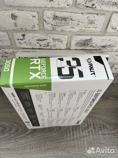 Видеокарты palit RTX 3050 8GB dual (рст)