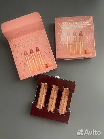 Набор губных помад Charlotte Tilbury 3 шт