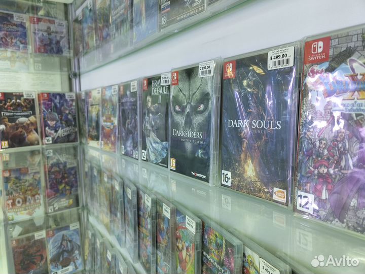 Большой Выбор Б/У Игр для Nintendo Switch