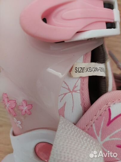 Ролики раздвижные (почти новые) р 26-29