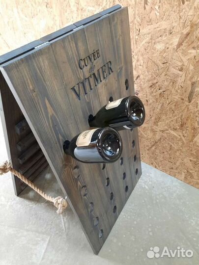 Винные лофт стеллажи (полки, стойки для вина)