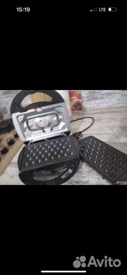 Вафельница, для выпечки вафель