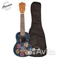 Bamboo BU-21 Aurora укулеле сопрано с чехлом, цвет
