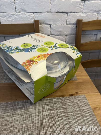 Кастрюля из жаропрочного стекла