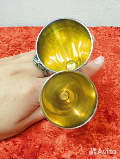 Рюмки серебро СССР