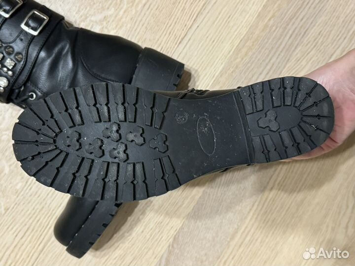 Ботинки женские демисезонные 37 с камнями