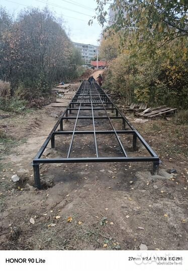 Винтовые сваи под ключ установка