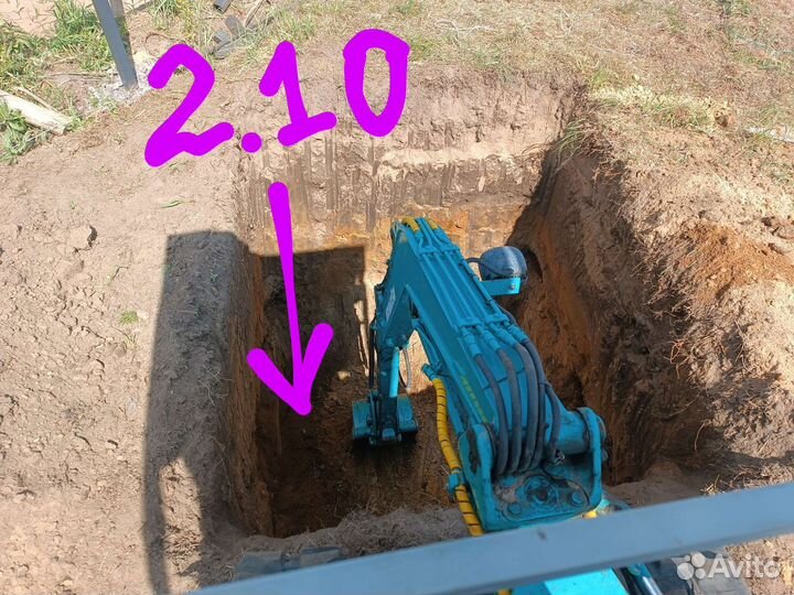 Услуги Мини экскаватора