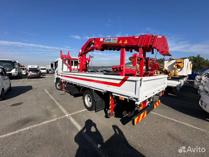 Бортовой грузовик Hyundai Mighty с КМУ Donghae, 2019