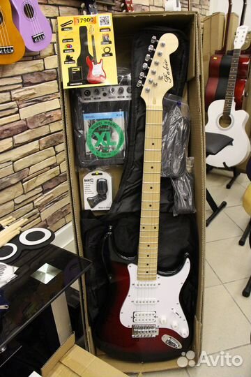 Электрогитара полный комплект