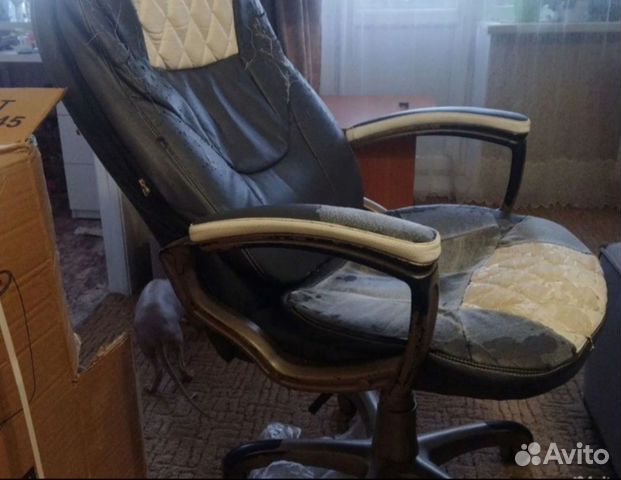 Компьютерное кресло большое под реставрацию купить в Магнитогорске ...