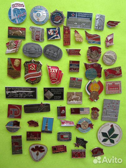 Набор значков и просто - значки