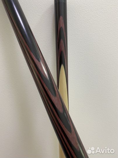 Кий для русского бильярда новый, граб амарант