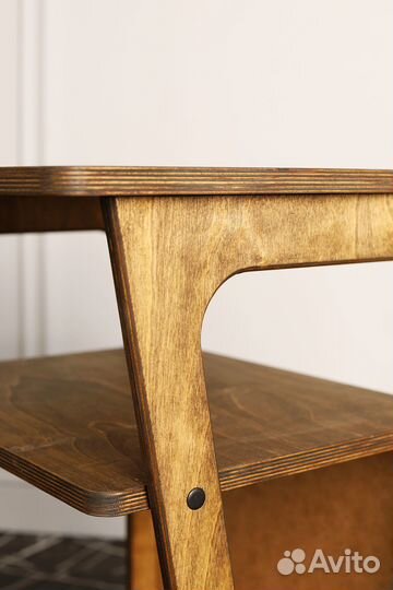 Тумба лофт под виниловый проигрыватель