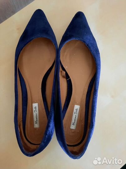 Балетки натуральная кожа 37