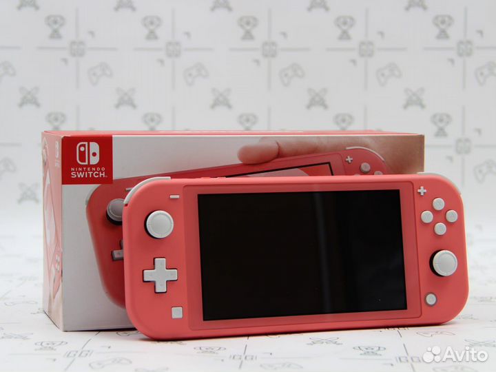 Nintendo Switch Lite Coral 128GB hwfly (Новый)