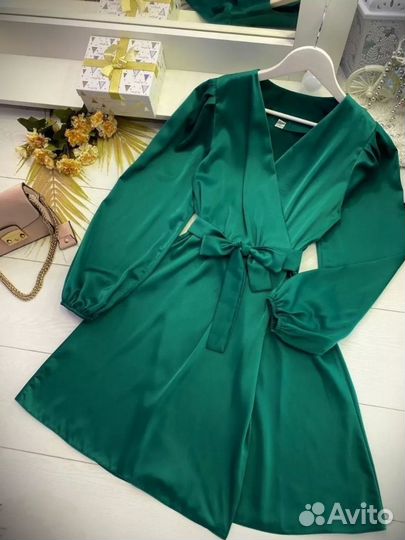 Шелковое платье