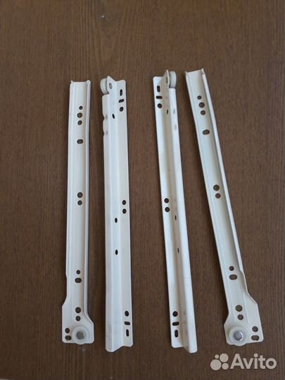 Направляющие для ящиков роликовые