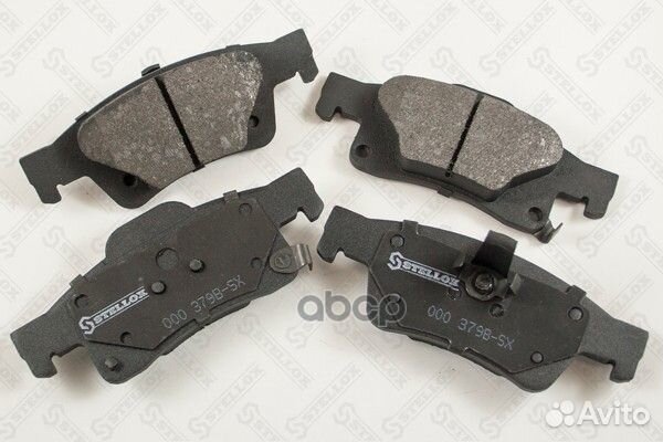 000 379BSX колодки дисковые з. с антискр. пл. J