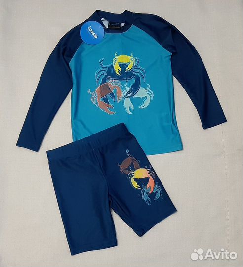 Новый Купальный комплект Lassie spf 50+, 110 см