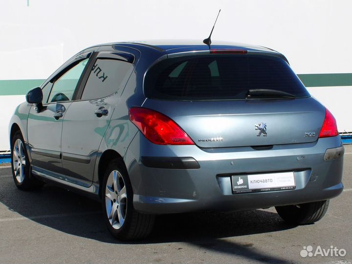 Peugeot 308 1.6 AT, 2008, битый, 275 961 км